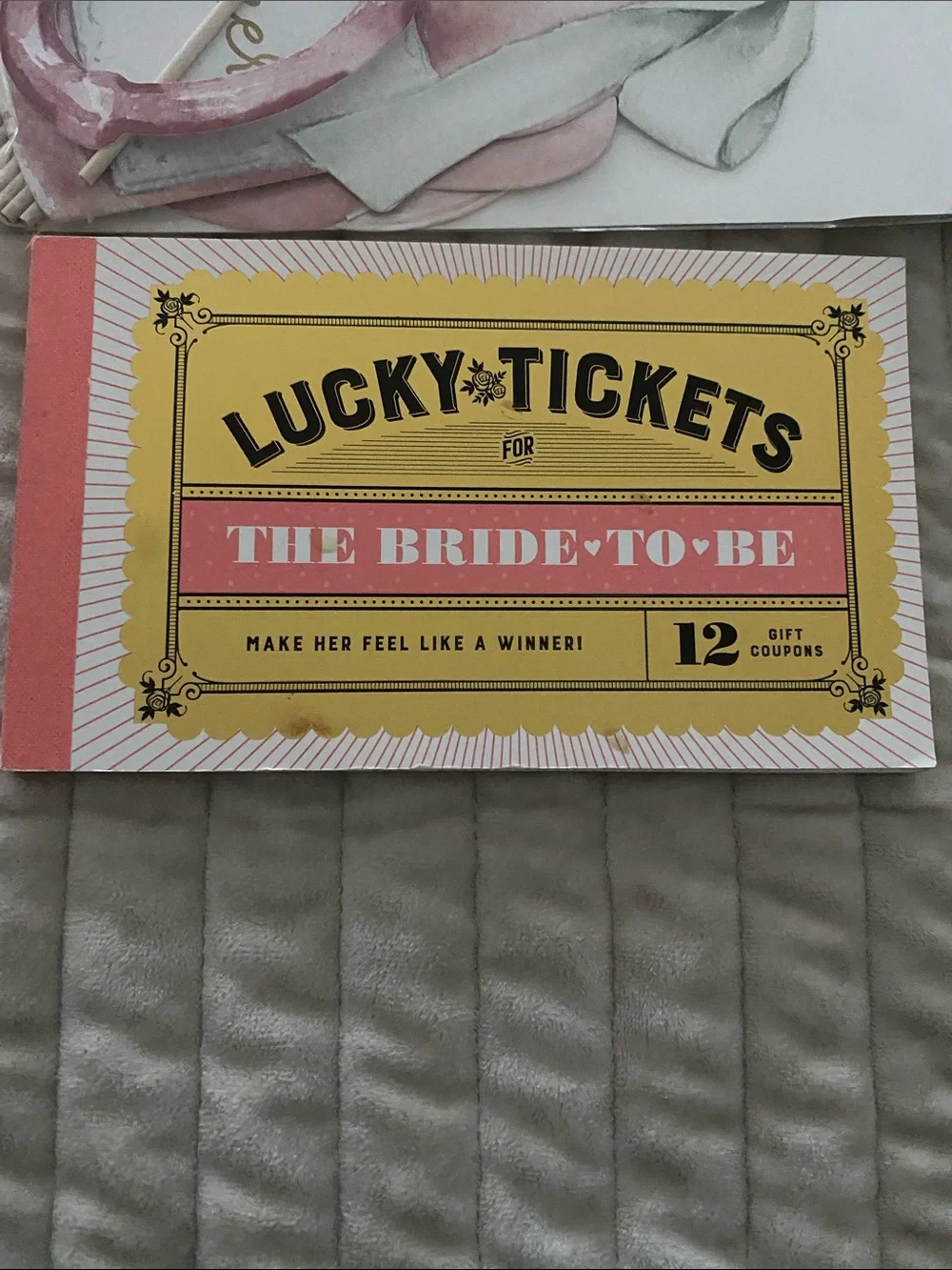 Unbranded Pink Bridal Photo Props & Bachelorette Party Game Set